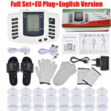 EMS Tens Muscle Stimulator Pulse Acupuncture Full Body Slimming Massager Digital Therapy Low Frequency Relax Electrostimulator