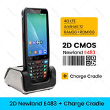 Android 10 Handheld POS PDA Terminal 1D 2D QR Barcode Scanner Reader Support 3G 4G GPS WiFi Bluetooth with 4.0 Inch Touchscreen