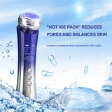 2023 4 In 1 Handheld Rf Radio Hot Cool EMS Face Tools Led Massager Red Therapy Wand Tightening Face Lift Device