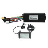 Electric Bike Conversion Kit 3 Mode Simple Installation Electric Bike Controller 1000‑1500W Multifunctional 30A for Travelling