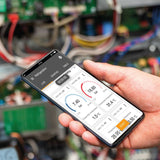 Testo 550s Intelligent Digital Display Refrigerant Meter with Bluetooth-compatible and Two-way Valve Group
