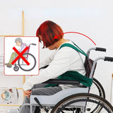 Wheelchair paralyzed disabled patient seat fixed wheelchair accessories adjustable safety restraint belt