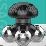 USB battery amphibious vibration triangle waist abdomen back neck massager