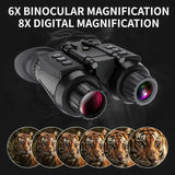 NV8000 NV8300 3D Goggles Binocular Binoculars Telescope Hunting Googles for Helmet 1080P HD Night Vision Device