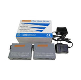 HTB-GS-03AB 5KM 20KM Fiber Single Mode Media Converters 10/100/1000mbps Stable Transmission Bilateral Ventilation