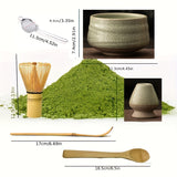 4/5/6pcs Matcha Sets, Halloween Christmas Thanksgiving Start Up Kit - Matcha Green Tea Gift Set