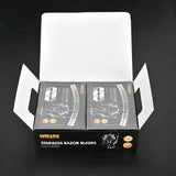 Double-sided Razor Blade Stainless Steel Men Shaver Manual Shaving Tool