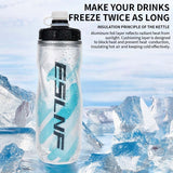 ESLNF 610ML Cycg Keep Cold Water Bottle PP5 Health Material secure Portable Cup Lightweight Outdoor Bike Accessory