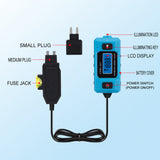 Automobile Fault Tester with Backlight LCD Display LED Light Car Gauge for Current Detection Scanner Tool