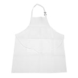 4 Pack Bib with 2 Pockets Adjustable Kitchen Cooking Chef Apron for Women & Men, White
