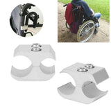Wheelchair Pipe Clamp Flexible Stepper Aluminum Alloy Rehabilitation Equipment Accessory 19mm 25mm/19mm X 22mm