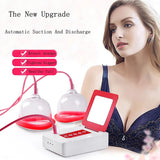 New Electric Breast Massager Pressure Therapy Enlargement Vacuum Chest Enhancing Cupping With Suction Pump