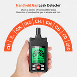 HT609 Leak Sound Screen Alarm with LCD Display Combustible Flammable Natural Methane Gas Detector