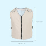 Breathable Outdoor Cool Ice Vest Heat Resistant Heatstroke Prevention Cool Vest NEW