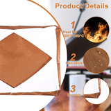 2Pcs for Press, 16 x 20 Inch Resistant Reusable Heat Press Wrap Cover