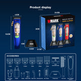 2024 New WMARK NG-9004 Hair Clipper for Men,MAGLEV Motor 10000RPM,Hair Cuter hine,Cordless Rechargeable Edgers Clippers