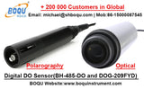 Boqu manufacturer direct sales BH-485-DO 24V 0~20mg/l water agriculture one digital dissoed oxygen sensor with RS485