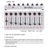 Controlle Mixing Console with 43 Knobs 8 Push Buttons BT Connection Battery/Type-C Power Supply USB MIDI