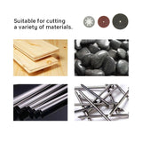 60PCS For Dremel Accessories Dia Cutting Discs Sanding Grinding Wheel Circular Saw Blade Rotary Tool Set