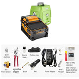 New AI-9 signal light fiber fusion splicer 10 languages freely switch built-in optical power meter and VFL5.0