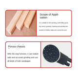 High-Speed 6-Inch Brushless Circular Sander Dust-Free Sanding Polishing in Woodworking-Ideal for Garden and DIY Projects