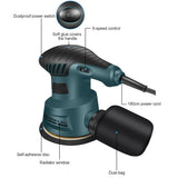 110V&220V Electric 300W Random Orbital Polisher Variable Speed Sander with Sandpaper Car Polishing hine