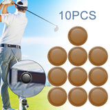 10x Ball Markers Lightweight Craft Gift Mark Equipment Golf Cap Holder Portable for Training Outdoor Practice Sports Golfer
