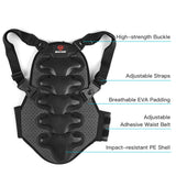 Motorcycle Protector Detachable Thick EVA Protection Back Pad Cushion for Motorcycg Mountain Biking Skating Skiing