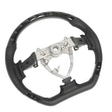 Flat Bottom Steering Wheel Stylish Stable Control Scratch Resistant Auto Hydro‑Dip Steering Wheel for FJ Cruiser 2007 To 2017
