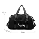 Sport Gym Men Women Outdoor Waterproof Separate Space For Shoes Oxford Wee Travel Duffel Bag for Swimming