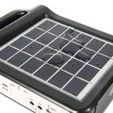 Portable 6V Rechargeable Solar Panel Power Storage Generator USB Charger With Lamp Lighting Home Solars Energy System Kit