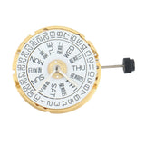 For 2836-2 Dual-Calendar Fully Mechanical Movement, Automatic Winding with Day-Calendar Watch Heart (Gold)