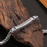 S925 Sterling Silver Fashion Personality Female Thai Silver Retro Keel Pattern