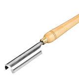 Woodworking Roughing Semicircle Knife Tools Billet Knife Carpenter Turning Tools