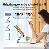 Best selg universal aluminum alloy desktop K53 foldable tablet laptop phone stand