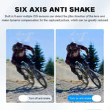 Wifi Action Camera 4K 60FPS with Remote Control Screen Waterproof Sport Camcorder Drive Sports Video Recorder Helmet