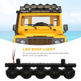 Roof Lamp LED Light Bar for MN D90 D99S MN98 MN99S MN-90 1/12 RC Car Upgrade Parts