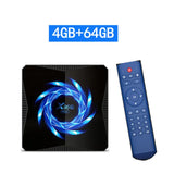 X96Q MAX Android 10.0 Smart TV BOX 4GB RAM 64GB ROM Allwinner H616 2.4G/5.0G WiFi BT5.0 4K HDR Media Player Set Top Box