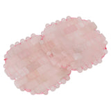 Rose Quartz Eye Pad Rose Quartz Cooling Eye Pad Migraine Relief Sleep Aid Portable Eliminate Wrinkles Reduce Puffiness for