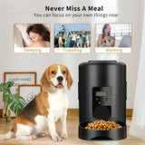 2l Button USB Automatic Smart Cat Feeder Dog Slow Dispenser with Timer Feeding Pet Supplies Food Bowl