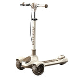 Foldable Kick Scooter with Adjustable Height - 3 Wheel Lean To Steer, Kids Push Scooter with Brake for 5 - 18 Years Old