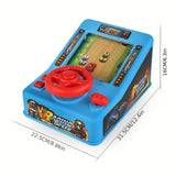 Unlock Big Adventures with the Children's Steering Wheel Racing Simulation Console - Electric Sound Effects Included!
