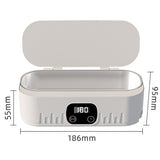 Ultrasonic Cleanser - High Frequency Ultrasound Cleaning Bath for Glasses, Jewelry & More