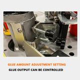 1200W woodworking automatic broken belt portable small household mini edge banding hine tool