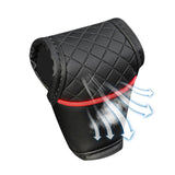 Knob Cover Gear Shift Non Slip Grip Handle Protective Covers PU Leather Universals Automatic Car Interior Accessories