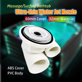 60mm Cover In 32mm Ultra-thin Massage ABS Cap PVC Body Bathtub Bubble Hot Tub Water Jet Nozzle