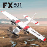 FX801 DIY Plane 2.4GHz 2CH EPP Craft Electric RC Glider Airplane Outdoor Fixed Wing Aircraft for Kids