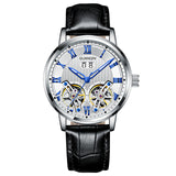 GUANQIN Luxury Fashion Brand Two Hand Wheel Automatic Mechanical Watch Men's Watch Sapphire Stainless Steel Relogio Masculino