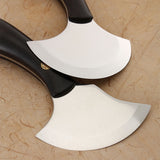 M390 Professional Leather Cutting Knife DIY Handmade Ultra Sharp Leather Skiving Thinning Tool with Ebony Handle Steel Blade