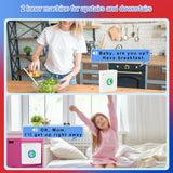 Wireless Electronic Doorbell 433MHz Non-visual Building Smart Intercom Doorbells One-Button Operation for Home Office